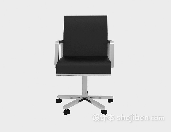 现代风格办公旋转椅3d模型下载