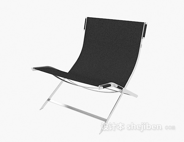 免费可折叠躺椅3d模型下载