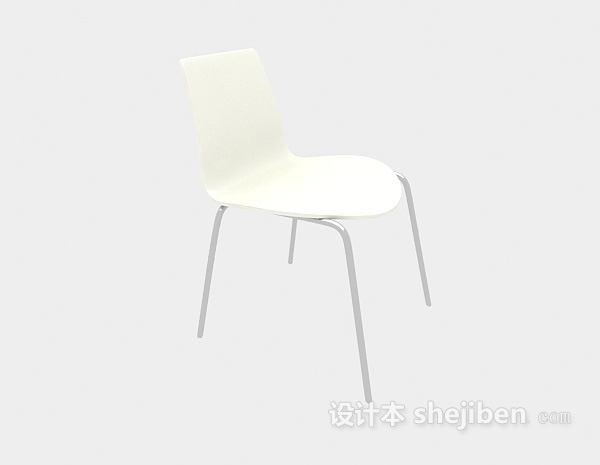 现代简约休闲椅3d模型下载