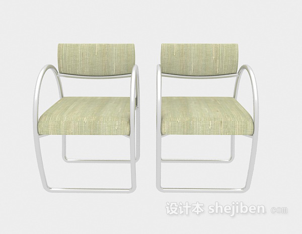 现代风格现代风格休闲椅3d模型下载