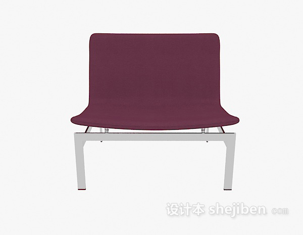 现代风格多人休闲椅3d模型下载