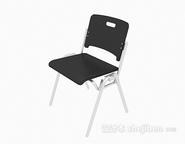 办公可折叠椅3d模型下载