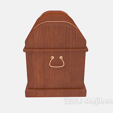 中式传统储物柜3d模型下载