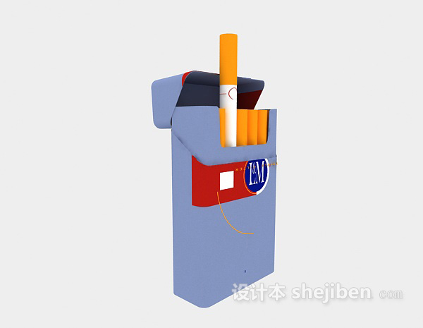香烟3d模型下载
