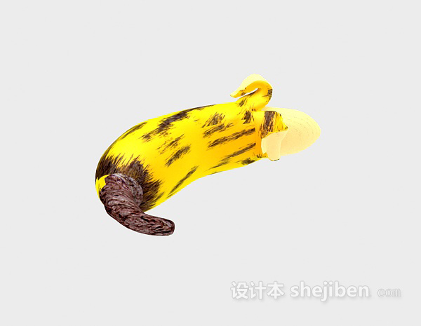 香蕉3d模型下载