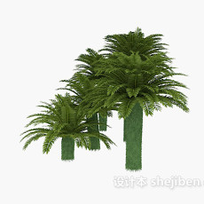 室外植物花草树木3d模型下载