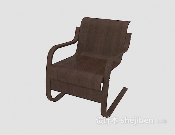 免费创意个性休闲椅3d模型下载