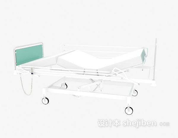 免费医院病床3d模型下载