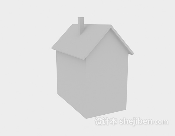 现代风格农村建筑3d模型下载
