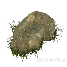 石头3d模型下载