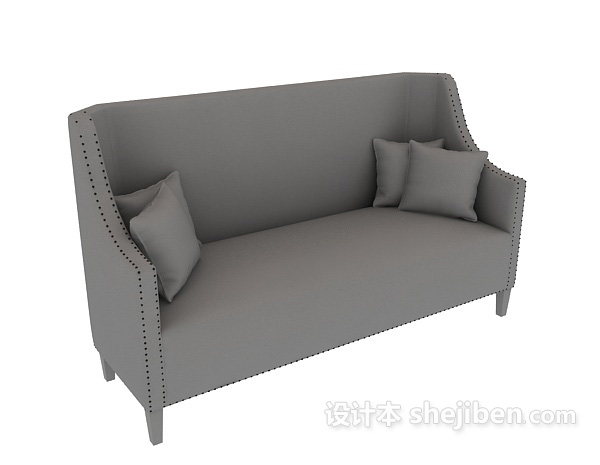休闲沙发3d模型下载