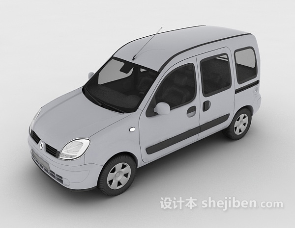 设计本面包车3d模型下载