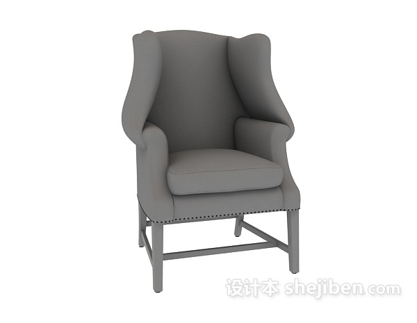 设计本休闲沙发3d模型下载