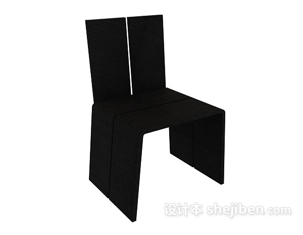 简约现代椅子3d模型下载