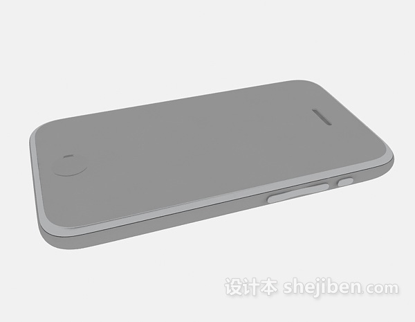 设计本Iphone3手机3d模型下载