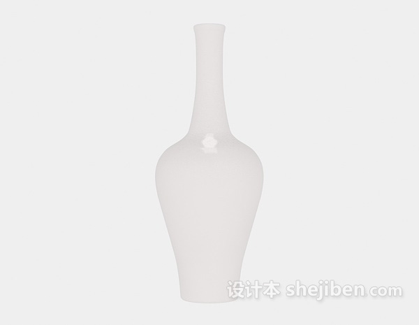 现代风格新中式花瓶3d模型下载
