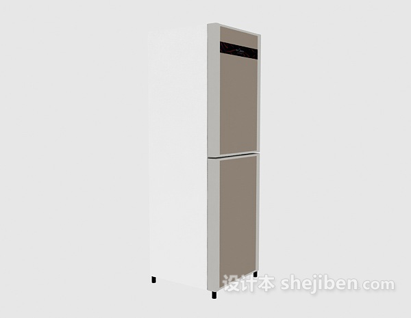家用冰箱3d模型下载