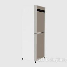 家用冰箱3d模型下载
