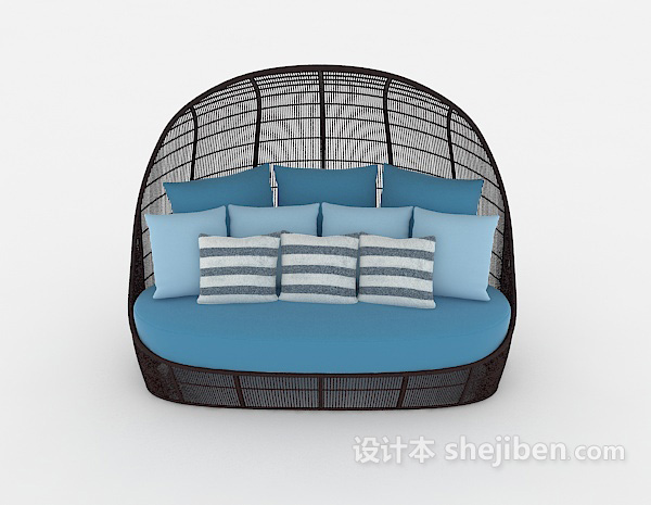 设计本沙发免费3d模型下载