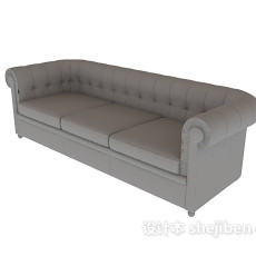 双人沙发‘3d模型下载