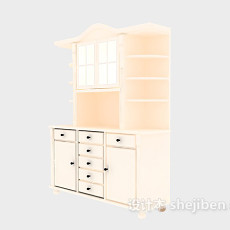 壁柜、橱柜-现代家具素材20081130更新833d模型下载