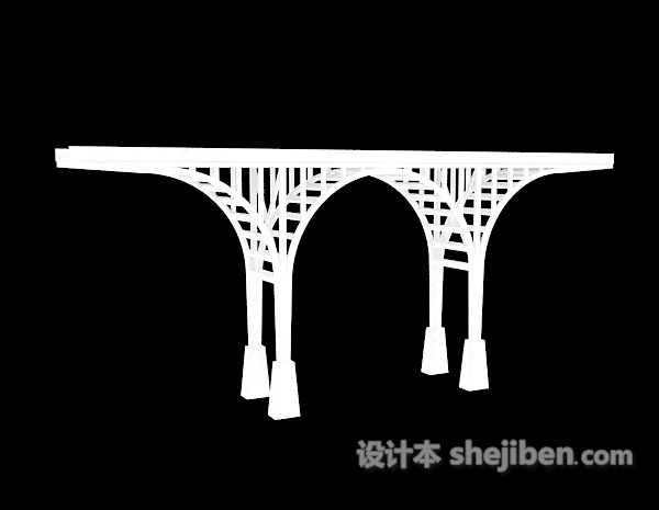 设计本高架桥3d模型下载