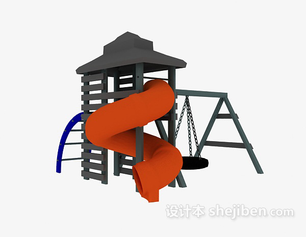 幼儿园-公园设施11173d模型下载