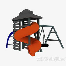 幼儿园-公园设施11173d模型下载
