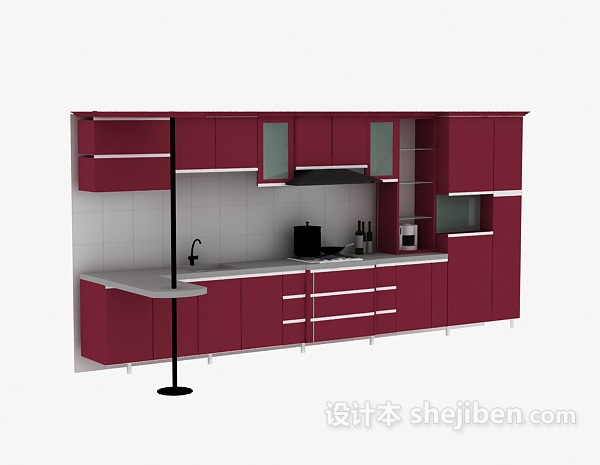 厨房3D模型85