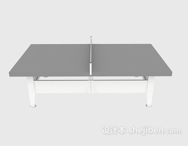免费兵乓球桌3d模型下载