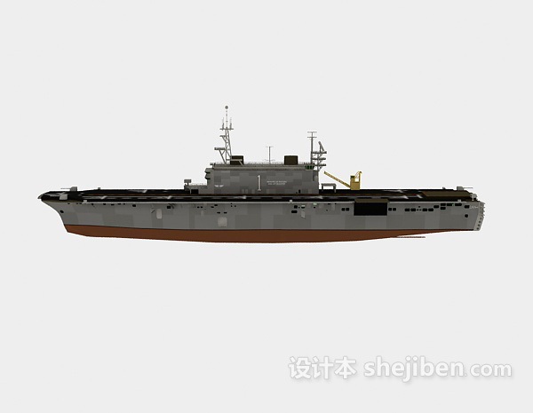 免费航空母舰3d模型下载