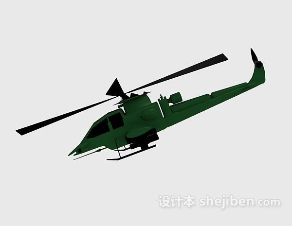 直升机模型-直升飞机21套
