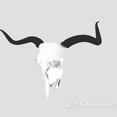 羊头部3d模型下载