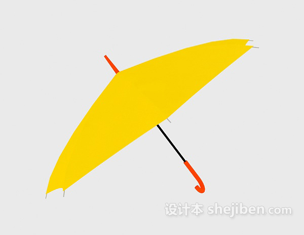 设计本雨伞3d模型下载