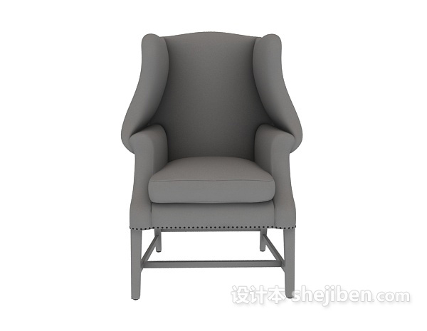 免费休闲沙发3d模型下载