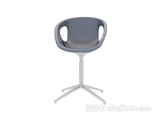 设计本多色现代椅子3d模型下载
