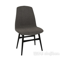 简约风格椅子3d模型下载