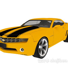 大黄蜂原型雪佛兰车3d模型下载