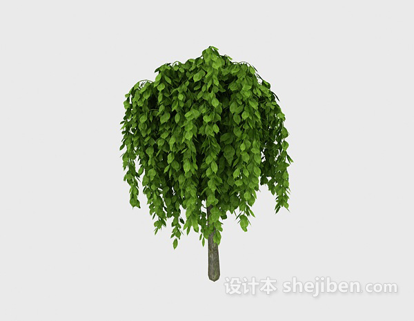 设计本树木3d模型下载