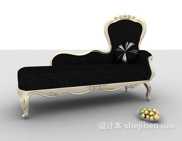 设计本贵妃椅3d模型下载