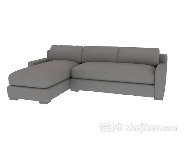 设计本休闲沙发3d模型下载
