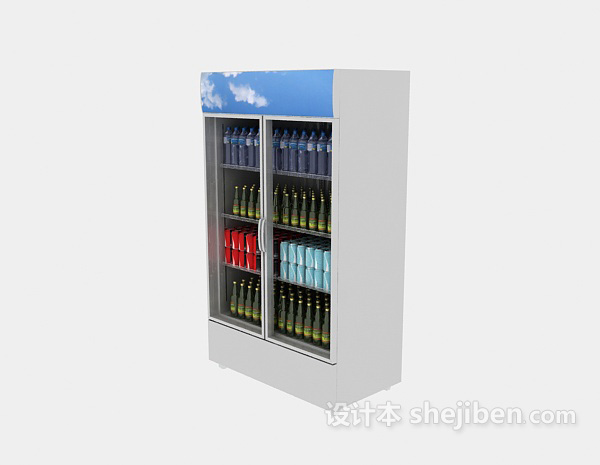 冰箱/冰柜3d模型下载