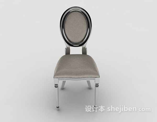 免费梳妆台椅子3d模型下载