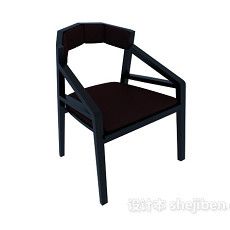 新中式风格椅子3d模型下载