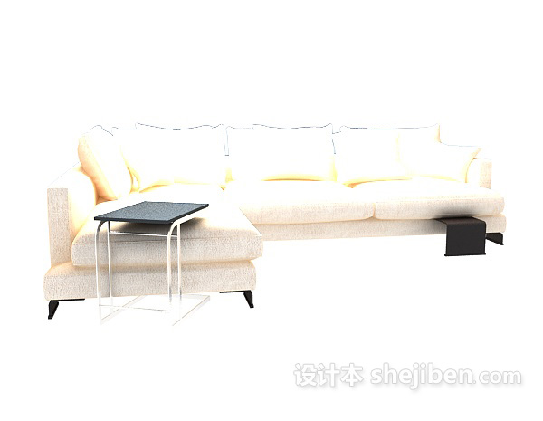 设计本沙发3d模型下载