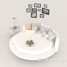 床照片墙3d模型下载