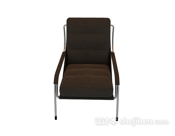 现代风格休闲沙发三维3d模型下载