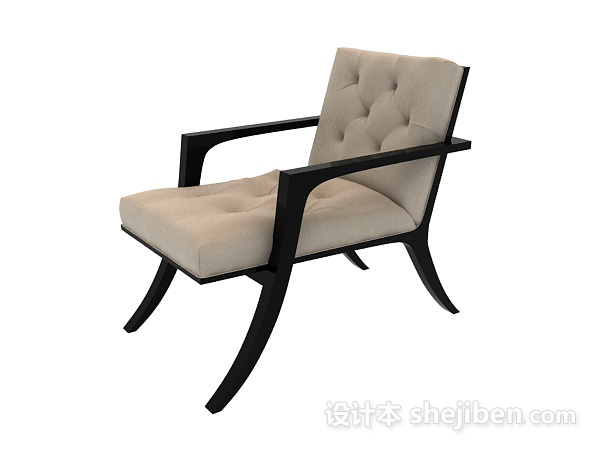 现代风格后现代椅子3d模型下载