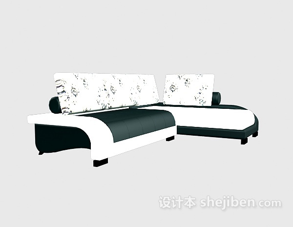 现代风格多人沙发83d模型下载