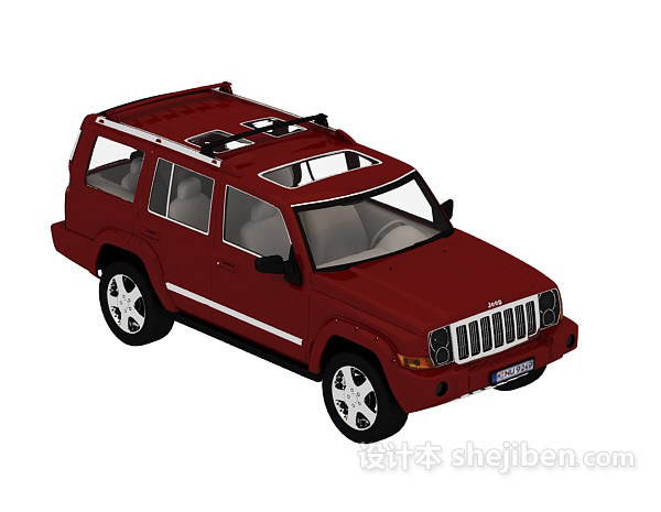 Jeep车3d汽车模型下载